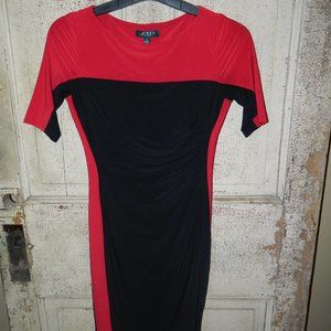 Lauren Ralph Lauren Rushed Dress Sz 4 (X-50)